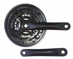 CRAZY Система шатунов. 24/34/42T, длина шатуна 170мм, под квадрат,9/16