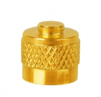 M-WAVE Колпачок для ниппеля (5-519885) авто алюм. анодир. Золотой (2017)