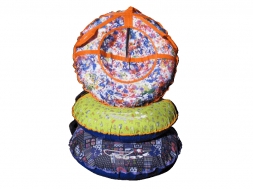 COURSE Надувные санки D80 см с рисунком, без камеры