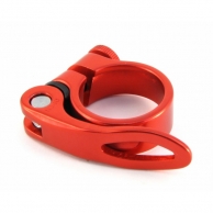 VINCA SPORT Зажим подседельного штыря, VC 14 на эксцентрике, диаметр - 31.80мм красный