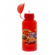 VINCA SPORT Фляга детская VSB 03 red с защитой от пыли 350мл, красная, рисунок - \