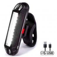 CRAZY Фонарь велосипедный задний BG-602 USB перезаряжаемый