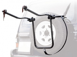 PERUZZO Багажник (0-500310) автомобильный на запаску BIKE CARRIER 4x4, для 2-х велосипедов (Италия)