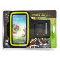 VINCA SPORT Водозащитный держатель - чехол AM 02 на руку для Samsung S3-S4, чёрный