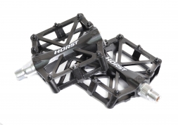 HORST Педали 00-170836 алюм. H36 широкие с 2-мя герм. промподш. 92*95*15мм, 420 г черные