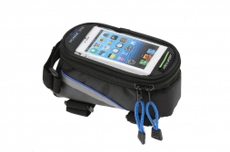 VINCA SPORT Сумка на раму увел.FB07L(отделение телефон)195*100*100мм,синий кант