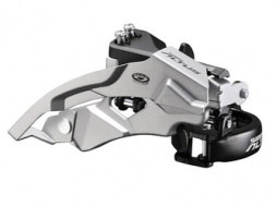 SHIMANO Перек-ль передний Shimano Altus, M370, ун. тяга, ун. хомут, 3x9ск, уг.:66-69