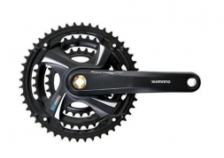 SHIMANO Система TX801, 170мм, для 7/8ск., Кв, 48/38/28T, защ, черн