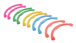 Бампер для сноуборда цветной (пара) (красный)