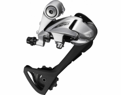 SHIMANO Перек-ль задний Shimano Alivio, T4000, SGS, 9 ск. цв. серебр.