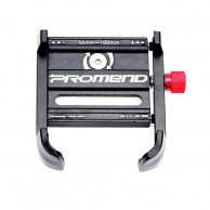 PROMEND Держатель телефона  на руль SJJ-275 алюминиевый Черный