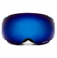 VECTOR Маска Blue Full HD Blue Lens + Original Case Size L (2018)