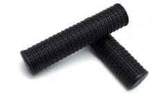 VINCA SPORT Грипсы H-G 33 black, пара длиной 75 и110мм, черные