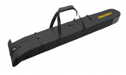 PROTECT Чехол для одной пары горных лыж 145-165х21х12 см, цвет черный. (999-020)