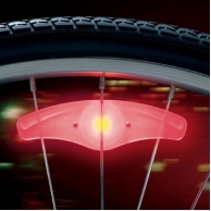 CAT EYE Фонарь безопасности SL-LD120-WR ORBIT корпус:прозрачн. лампа: красная, с батарейкой