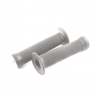 CLARK`S Ручки .С83 на руль 3-458 резин. BMX 135мм торц. защита+защита от проскальз. СЕРЫЕ