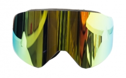 PAZZO Горнолыжная маска ITALIA Malavita YELLOW/BLACK/BLACK (22/23)