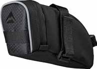 MERIDA Сумка подседельная 6.5*14.5*6 cm, крепление на ремешке, Size:М Черная 2019