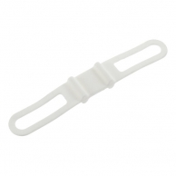 Crazy Крепеж фары к рулю, силиконовый, белый (2019)