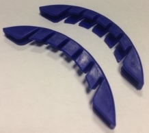 CRAZY Комплект бамперов для лыж Raider Синий