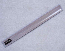 VINCA SPORT Светоотражающий браслет 30*330мм серебристый RA 101-5 (2019)