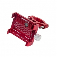 PROMEND Держатель телефона  на руль SJJ-271 алюминиевый  красный