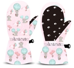 LUCKYBOO Варежки FUTURE Размер L (9-12 лет) Розовые (2022)