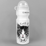 VINCA SPORT Фляга велосипедная с защитой от пыли 750мл, \