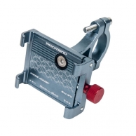 PROMEND Держатель телефона  на руль SJJ-271 алюминиевый Серый