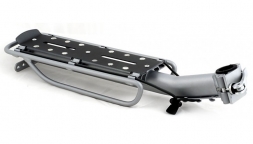 AUTHOR Багажник алюм. на подс. штырь ACR-160-Alu с эксц. резин. до 10кг сер.-черный (2016)