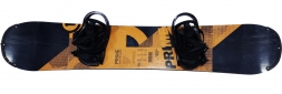 PRIME Сноуборд комплект Б/У RENTAL с бамперами 160W + Крепления RENTAL R1 L (41-45)