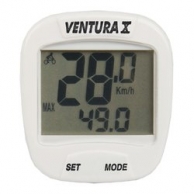 VENTURA Х Велокомпьютер 10 ф-ций белый