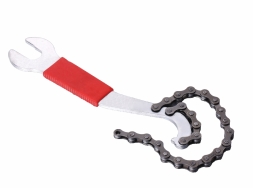 VINCA SPORT Хлыст для снятия кассеты с зацепом и ключом 15/14мм