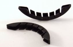 CRAZY Комплект бамперов для лыж Raider Чёрный