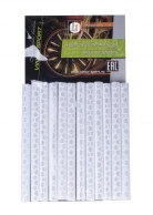 VINCA SPORT Набор светоотражающих STA 113 накладок на спицы велосипеда, цвет серебр., 12 шт. (2015)