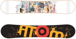 ATOM Сноуборд Bittenlady 160W (2020)