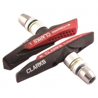 CLARK`S Торм. колодки цветные всепогодные CPS-958 72мм с крепежом 2 спец. водоотвод. профиля