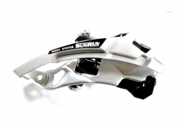 SUN RUN Переключатель передний FD-QD-31 унив. тяга, хомут:ø31.8mm, 42T black