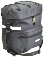 COURSE Велосумка на багажник СИТИ 23 л,цвет серый вс092.023.1