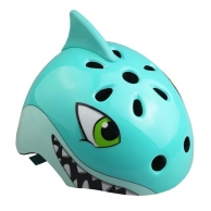CORSA Шлем детский KIDS Shark, Акула, голубой, S (50-54)