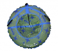 COURSE Надувные санки D110 см с рисунком Звёзды