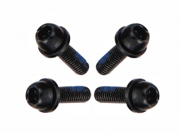 BENGAL Набор болтов крепления адаптера тормоза, 4 шт. чёрные (2016)