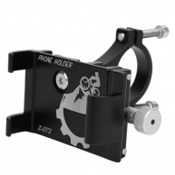 CRAZY Держатель для смартфона BG-072 алюминий черный