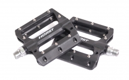 HORST Педали 00-170843 нейлон. H601 широкие, ось Cr-Mo с 1 герм. промподш. смен. шип. 105*98*16мм