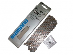 SHIMANO Цепь Shimano, HG40, 6/7/8ск, 114 зв., амп.пин (1шт) (2019)