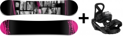 PRIME Сноуборд комплект Б/У RENTAL с бамперами 145 + Крепления P-BILDINGS RENTAL SPECIAL M (38-41)