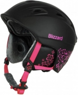 BLIZZARD Шлем  Viva Demon Black matt/Magenta flowers (56-59см)