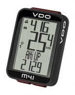 VDO Велокомпьютер M4.1 NEW 17ф-ций, черный (Германия)