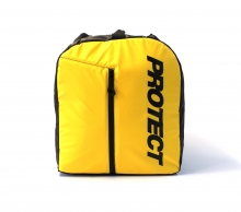 PROTECT Сумка-рюкзак для ботинок горнолыж., сноуборд+шлем+перчатки, цвет желтый принт (999-514)