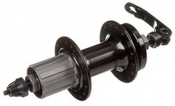 Втулка 00-180256 алюминий. зад. 36отв. д/диск. 8/9ск. 2 картр. подш., с эксц.135мм черная